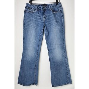 Banana Republic Womens Size 10S Bootcut Jeans High-Rise Stretch Wash Denim Pants